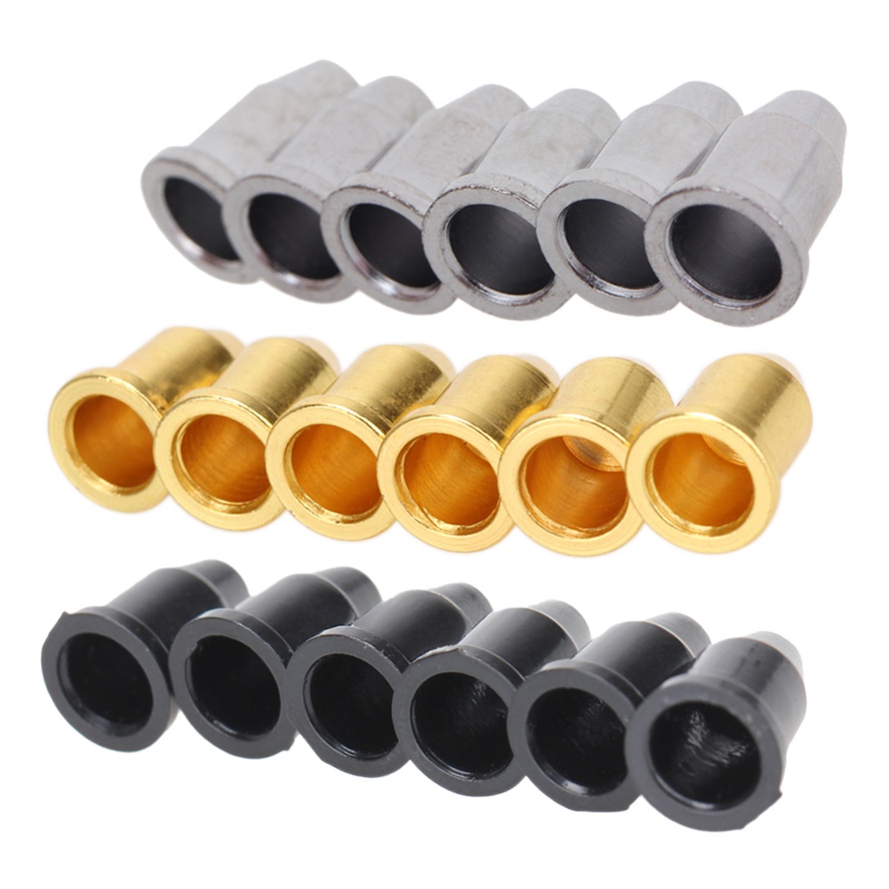 6pcs Guitar String Caps Mounting Buckle 6pcs Guitar String Caps Mounting Buckle