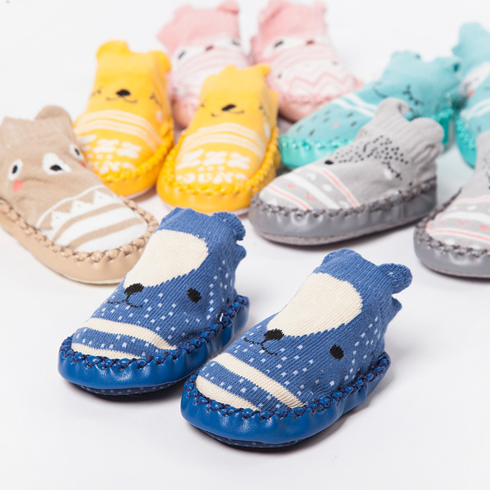 Non-Slip Stereo Cartoon Children'S Floor Socks Baby Shoes and Socks