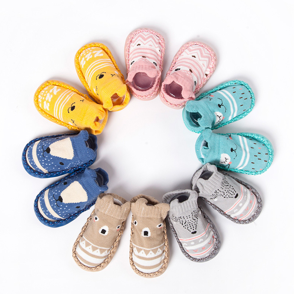 Non-Slip Stereo Cartoon Children'S Floor Socks Baby Shoes and Socks