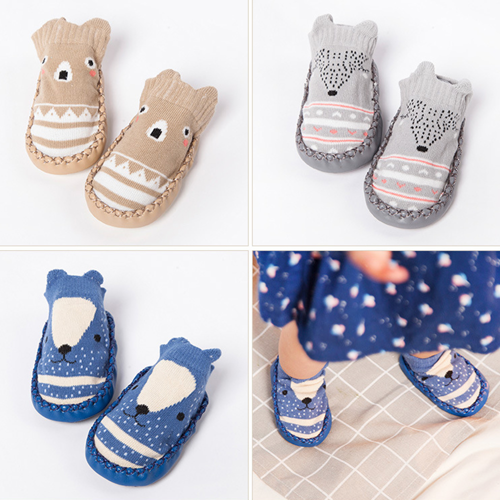 Non-Slip Stereo Cartoon Children'S Floor Socks Baby Shoes and Socks