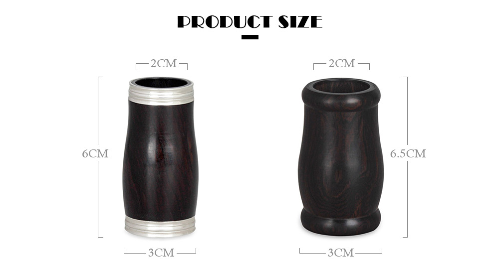 IRIN Natural Ebony Clarinet Tuning Tube Musical Instrument Accessory IRIN Natural Ebony Clarinet Tuning Tube Musical Instrument Accessory