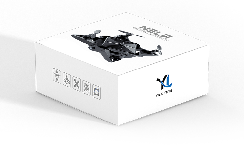 2.4G Mini RC Foldable Altitude Hold Drone with 0.3MP Camera Without Controller 2.4G Mini RC Foldable Altitude Hold Drone with 0.3MP Camera Without Controller