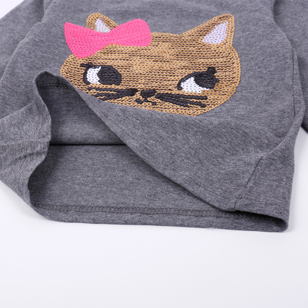 Autumn Baby Girl Clothes Girls Clothing Sets Cartoon Sequins Cat Long Sleeve Autumn Baby Girl Clothes Girls Clothing Sets Cartoon Sequins Cat Long Sleeve
