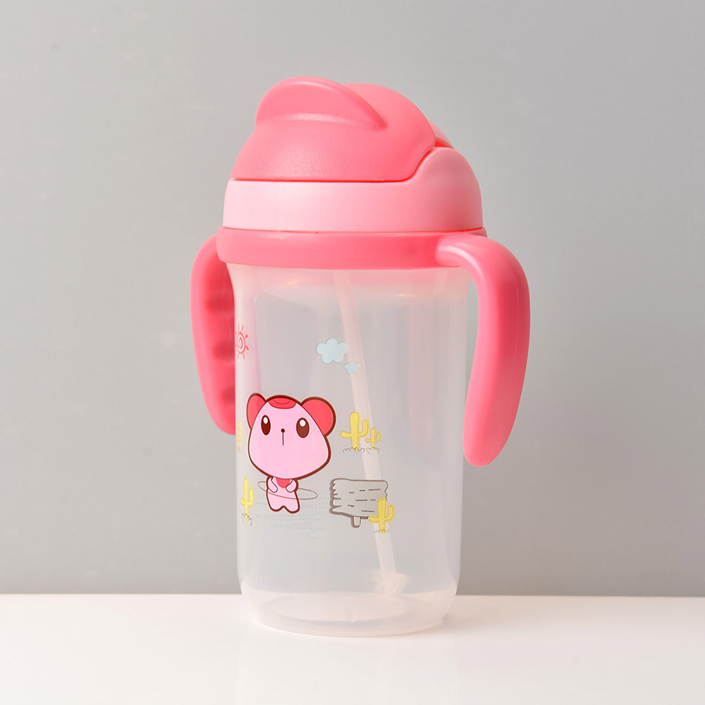 350ML Baby's Drinking Cup Cute Cartoon Animal Pattern Durable Fashion Cup 350ML Baby's Drinking Cup Cute Cartoon Animal Pattern Durable Fashion Cup