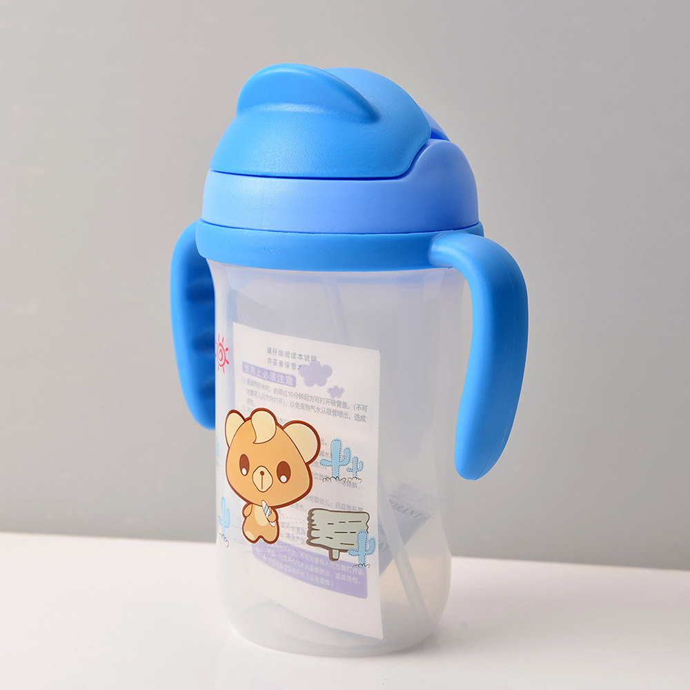 350ML Baby's Drinking Cup Cute Cartoon Animal Pattern Durable Fashion Cup