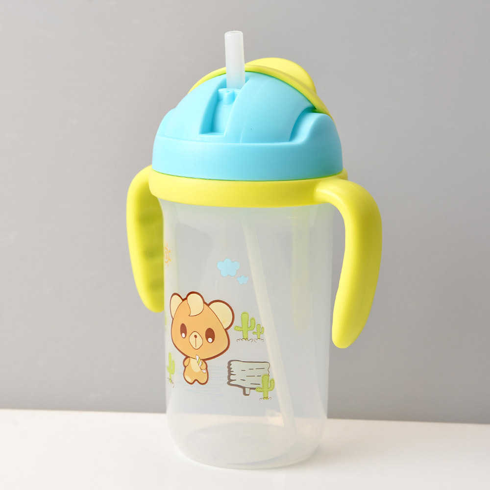 350ML Baby's Drinking Cup Cute Cartoon Animal Pattern Durable Fashion Cup