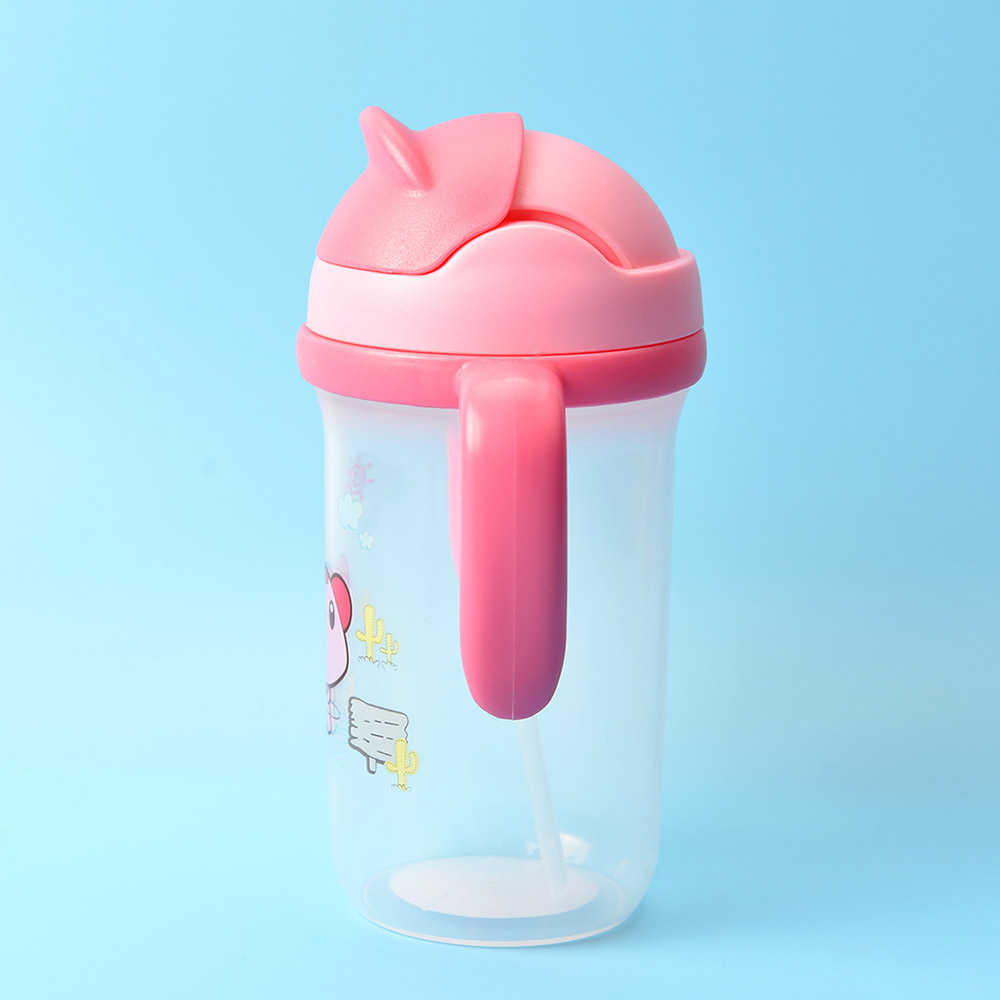 350ML Baby's Drinking Cup Cute Cartoon Animal Pattern Durable Fashion Cup 350ML Baby's Drinking Cup Cute Cartoon Animal Pattern Durable Fashion Cup