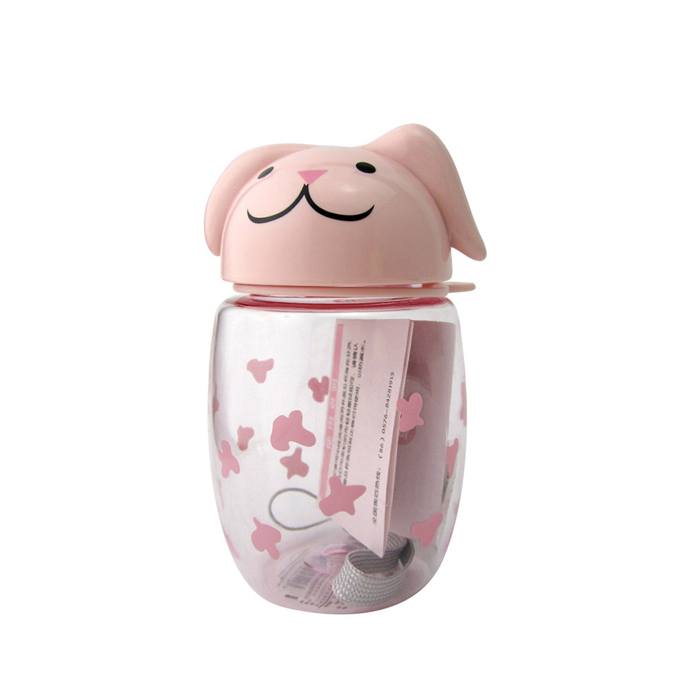 Kid's Water Cup 320ml Cartoon Animal Cute Pattern Drinking Training Cup Kid's Water Cup 320ml Cartoon Animal Cute Pattern Drinking Training Cup