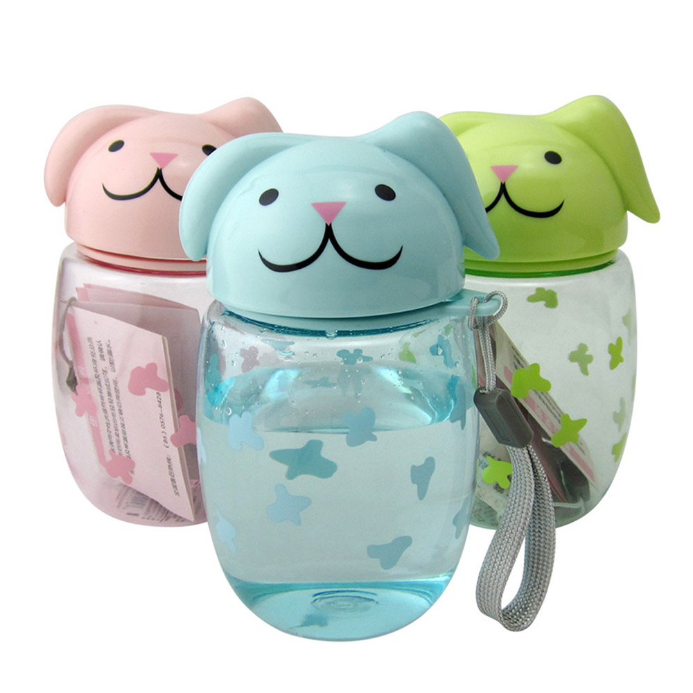 Kid's Water Cup 320ml Cartoon Animal Cute Pattern Drinking Training Cup Kid's Water Cup 320ml Cartoon Animal Cute Pattern Drinking Training Cup