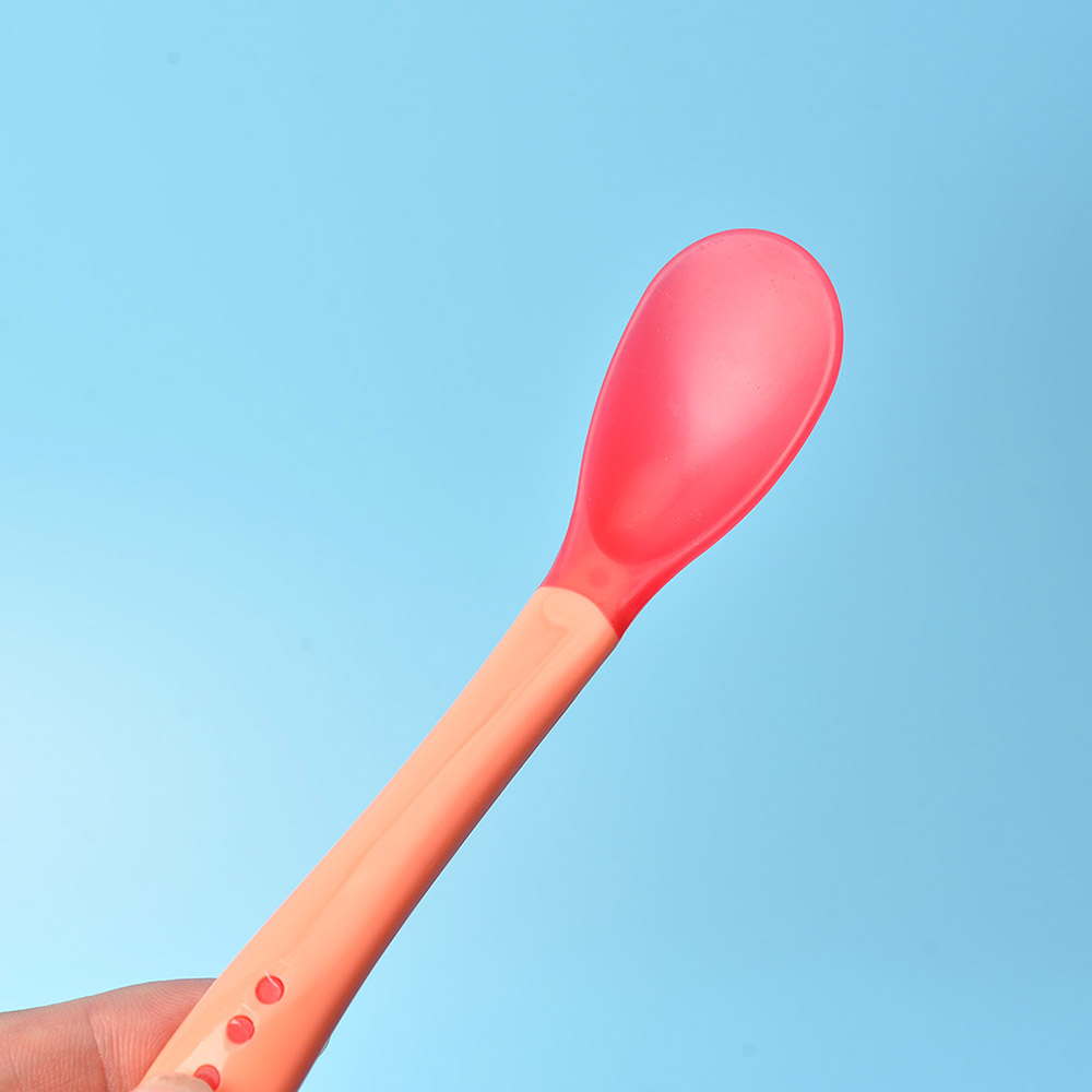 Baby Feeding Set 2 Pcs Sucker Bowl Spoon Temperature Sensing Baby Product Baby Feeding Set 2 Pcs Sucker Bowl Spoon Temperature Sensing Baby Product
