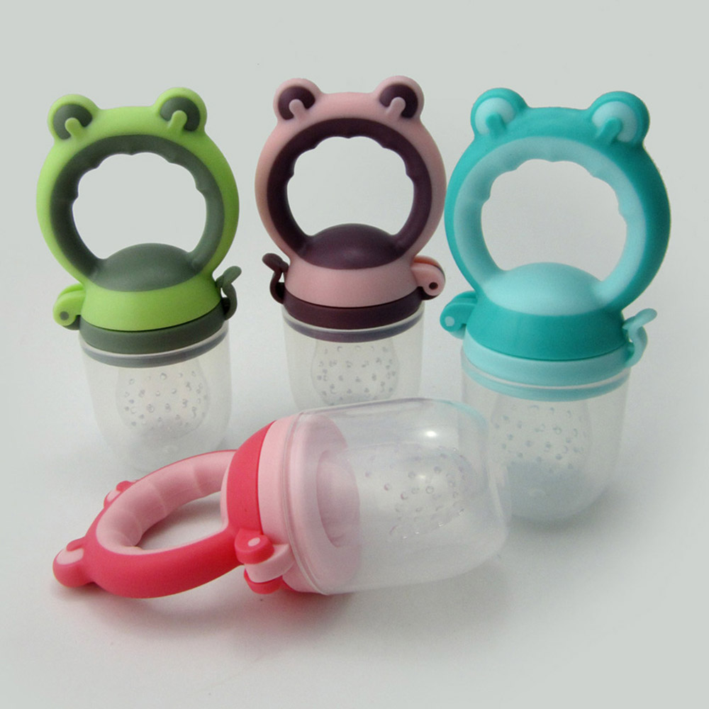 Baby's Fruit Dummy Teether Color Block Adorable Design Safe Pacifier Baby's Fruit Dummy Teether Color Block Adorable Design Safe Pacifier