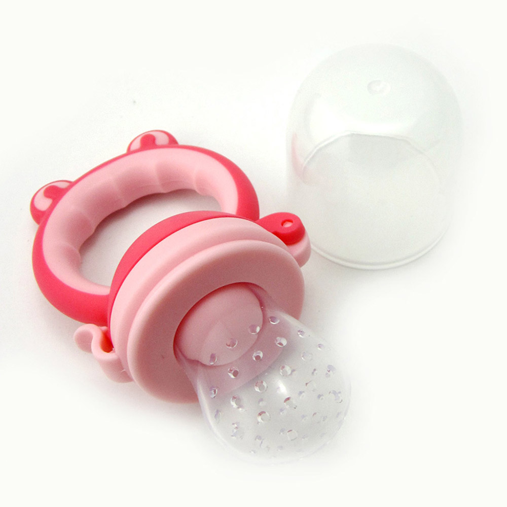 Baby's Fruit Dummy Teether Color Block Adorable Design Safe Pacifier Baby's Fruit Dummy Teether Color Block Adorable Design Safe Pacifier
