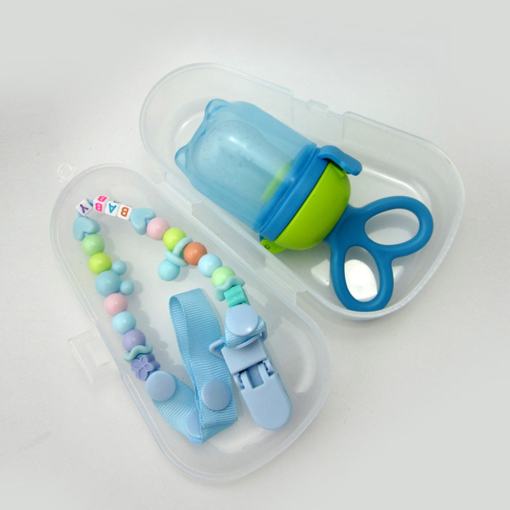 2Pcs Baby's Pacifier Set Cute Cartoon Pattern Beading Durable Baby Product 2Pcs Baby's Pacifier Set Cute Cartoon Pattern Beading Durable Baby Product