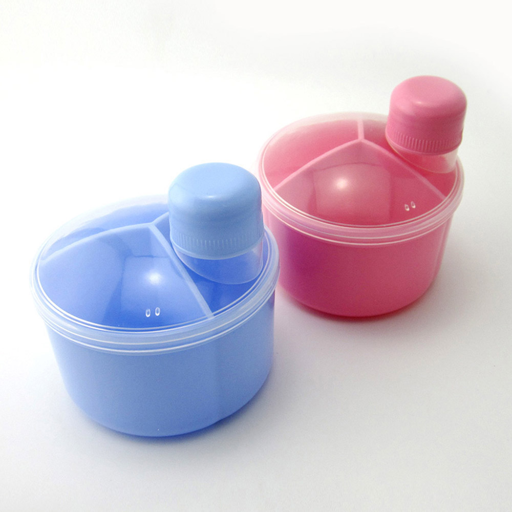 Baby's Milk Powder Box Portable Convenient Infant Food Storage Container with Th