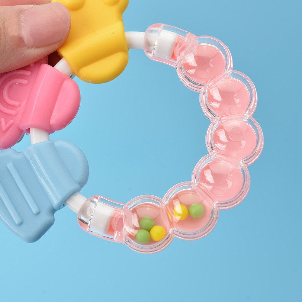 Baby's Teether Bell Cute Baby Product Baby's Teether Bell Cute Baby Product
