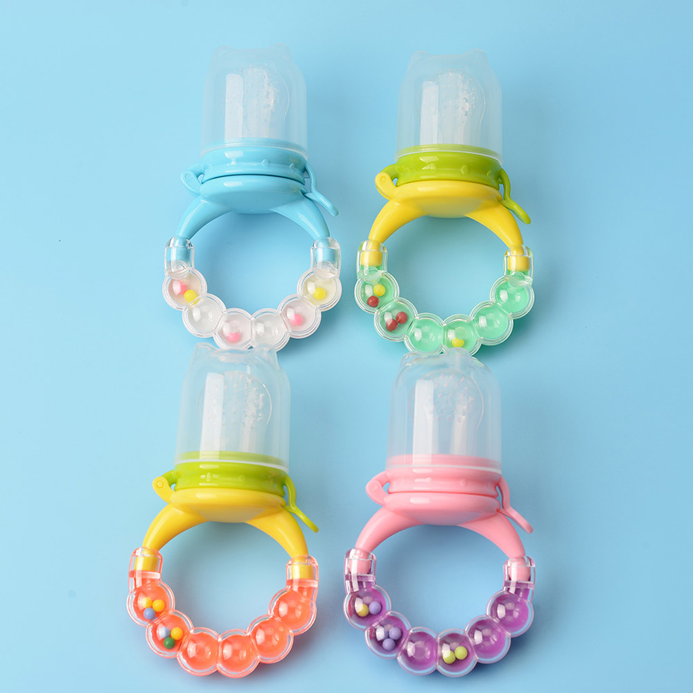 Baby's Pacifier Rattles 1 Piece Chew Fruits Vegetables Baby's Product