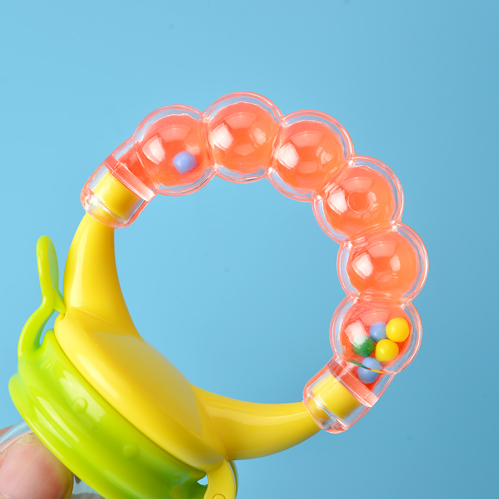 Baby's Pacifier Rattles 1 Piece Chew Fruits Vegetables Baby's Product