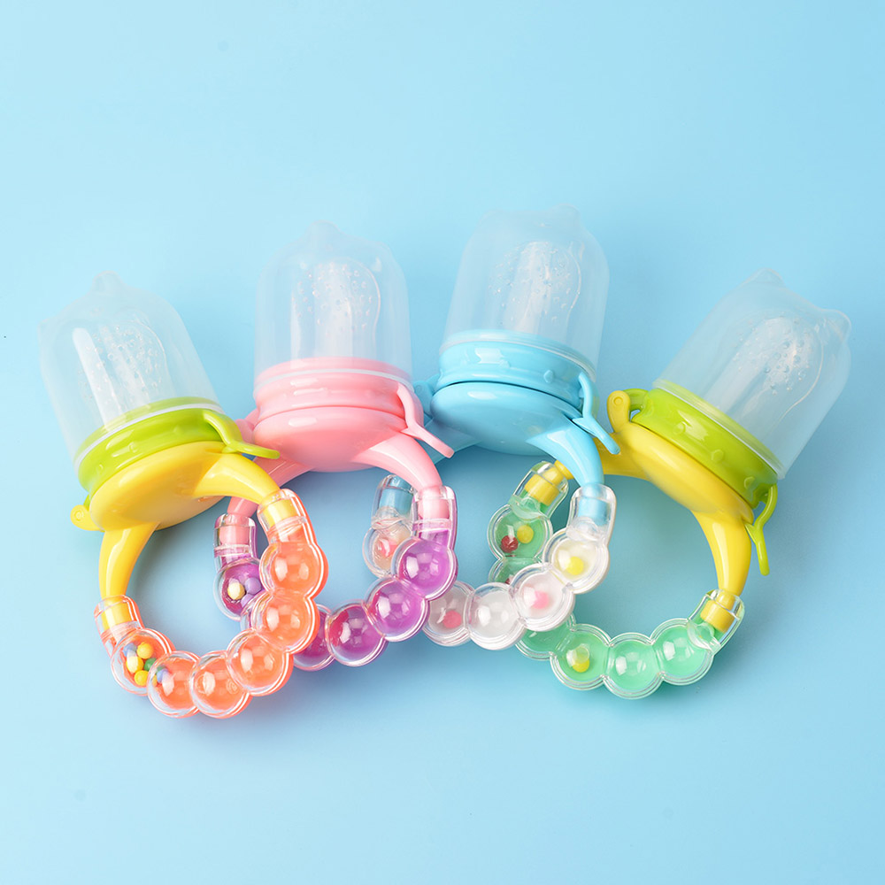 Baby's Pacifier Rattles 1 Piece Chew Fruits Vegetables Baby's Product