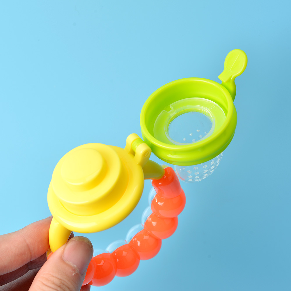 Baby's Pacifier Rattles 1 Piece Chew Fruits Vegetables Baby's Product