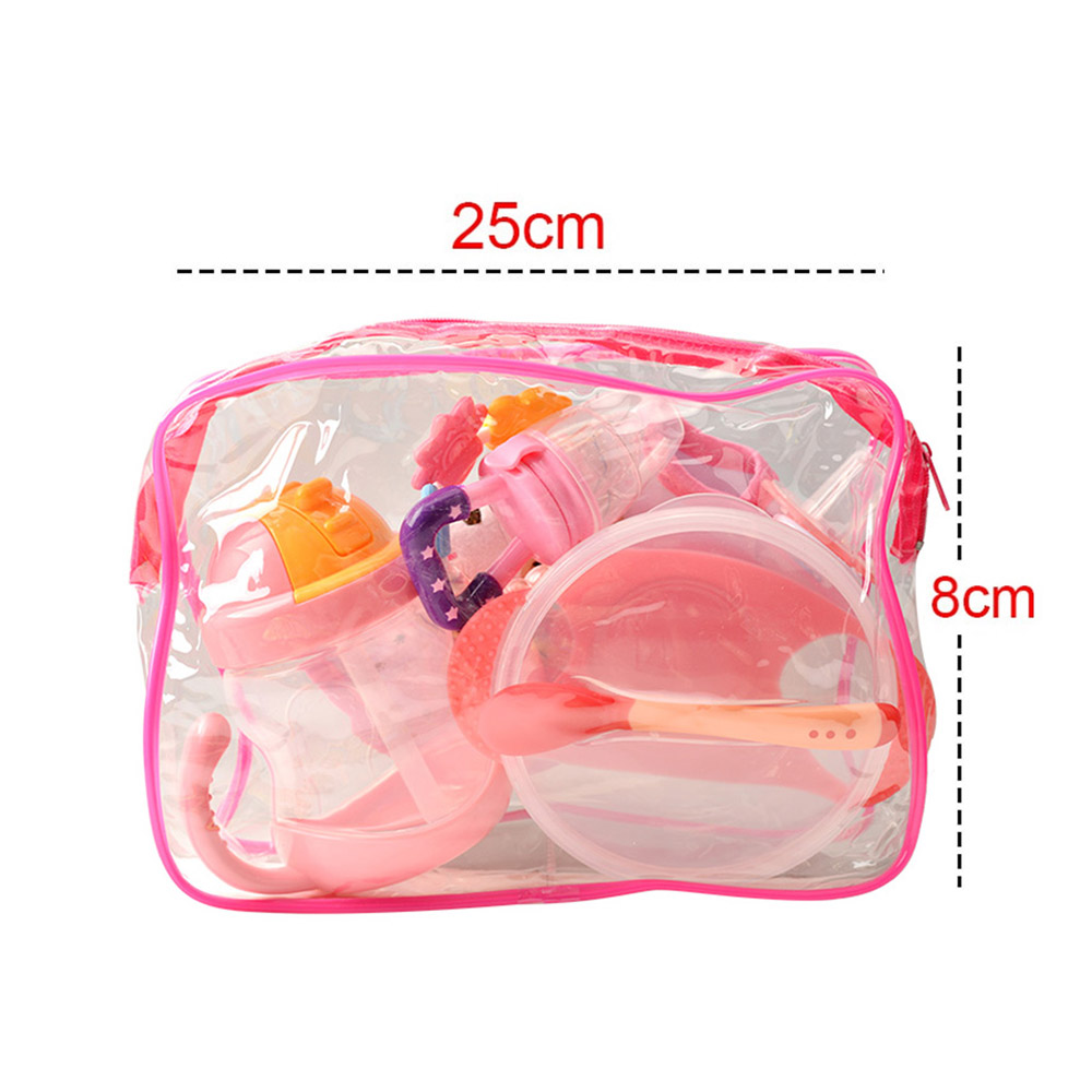 6 Pcs Baby's Feeding Set Cute Cartoon Pattern Creative Baby Product