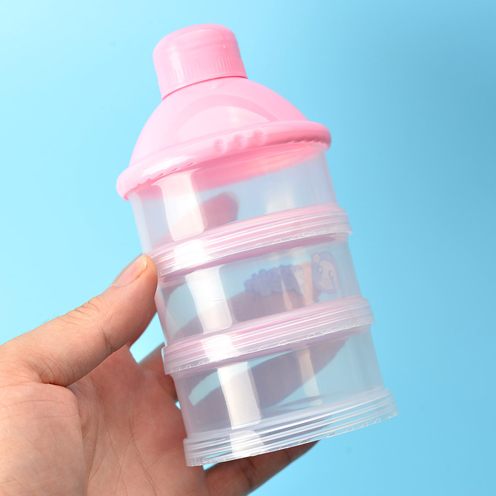 1pc Baby's Milk Powder Storage Box 3 Layers Convenient Baby Product