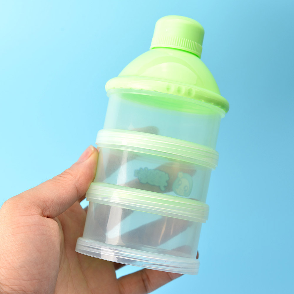 1pc Baby's Milk Powder Storage Box 3 Layers Convenient Baby Product 1pc Baby's Milk Powder Storage Box 3 Layers Convenient Baby Product