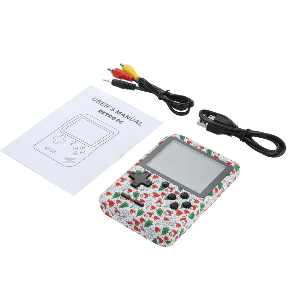 Built-in 400 Classic Game Retro FC Christmas Handheld Console Built-in 400 Classic Game Retro FC Christmas Handheld Console