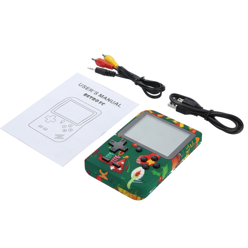 Built-in 400 Classic Game Retro FC Christmas Handheld Console