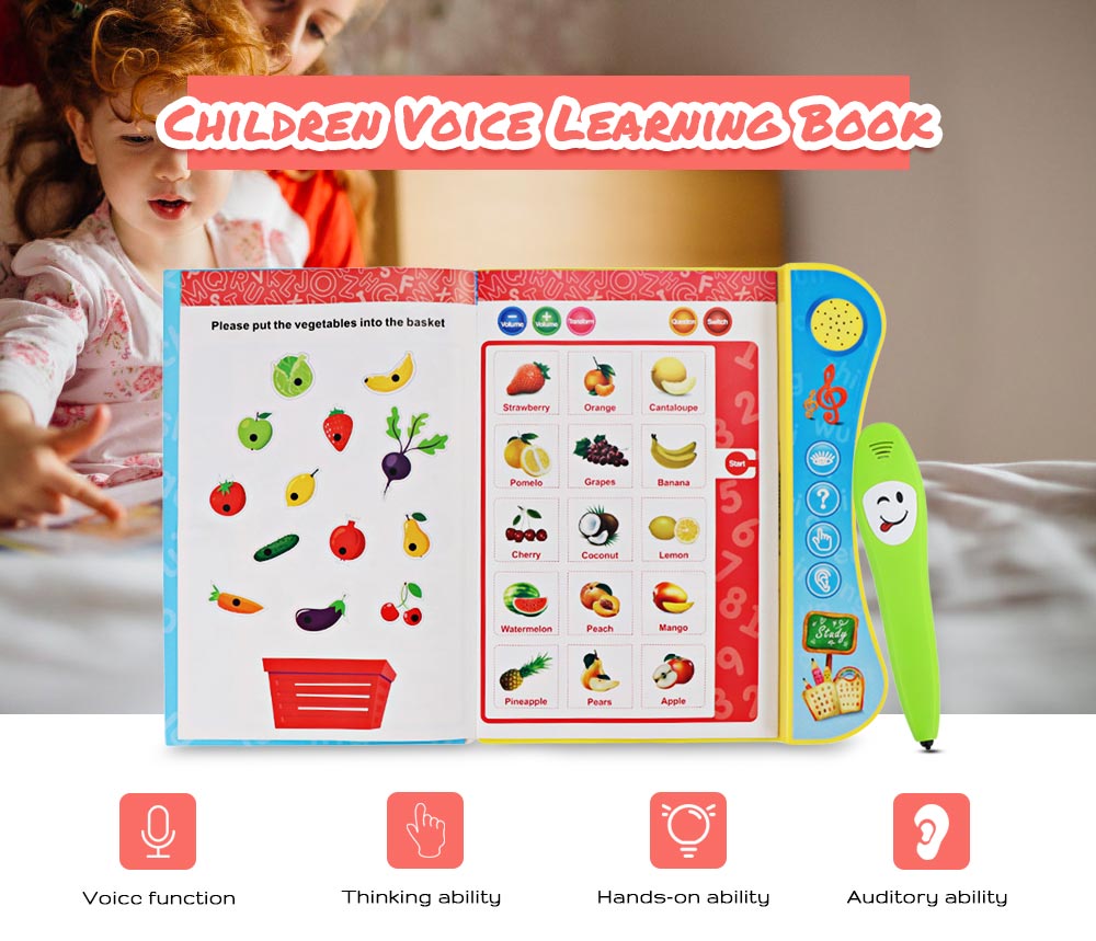 No.2605C English Voice Learning Book with Smart Logic Pen No.2605C English Voice Learning Book with Smart Logic Pen
