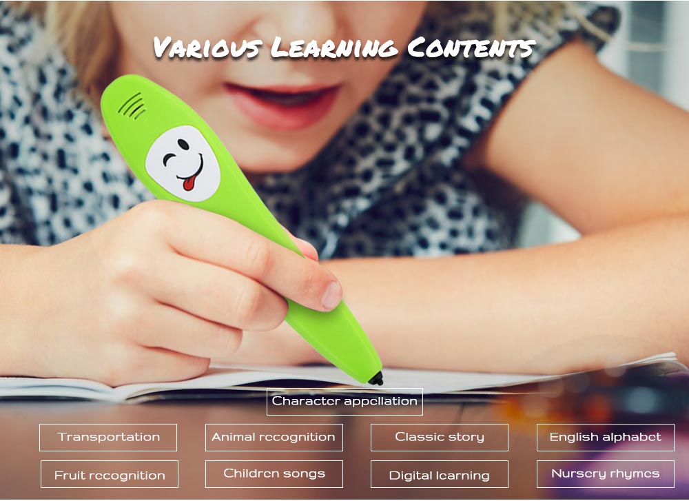 No.2605C English Voice Learning Book with Smart Logic Pen No.2605C English Voice Learning Book with Smart Logic Pen