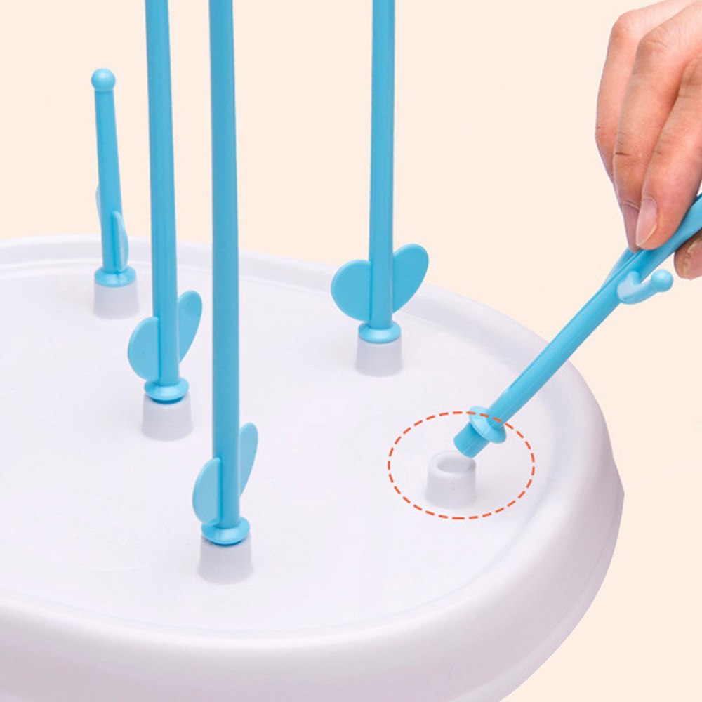 Baby Bottle Drying Rack Cute Tree Shape Storage Rack Newborn Feeding Bottle Shel Baby Bottle Drying Rack Cute Tree Shape Storage Rack Newborn Feeding Bottle Shel