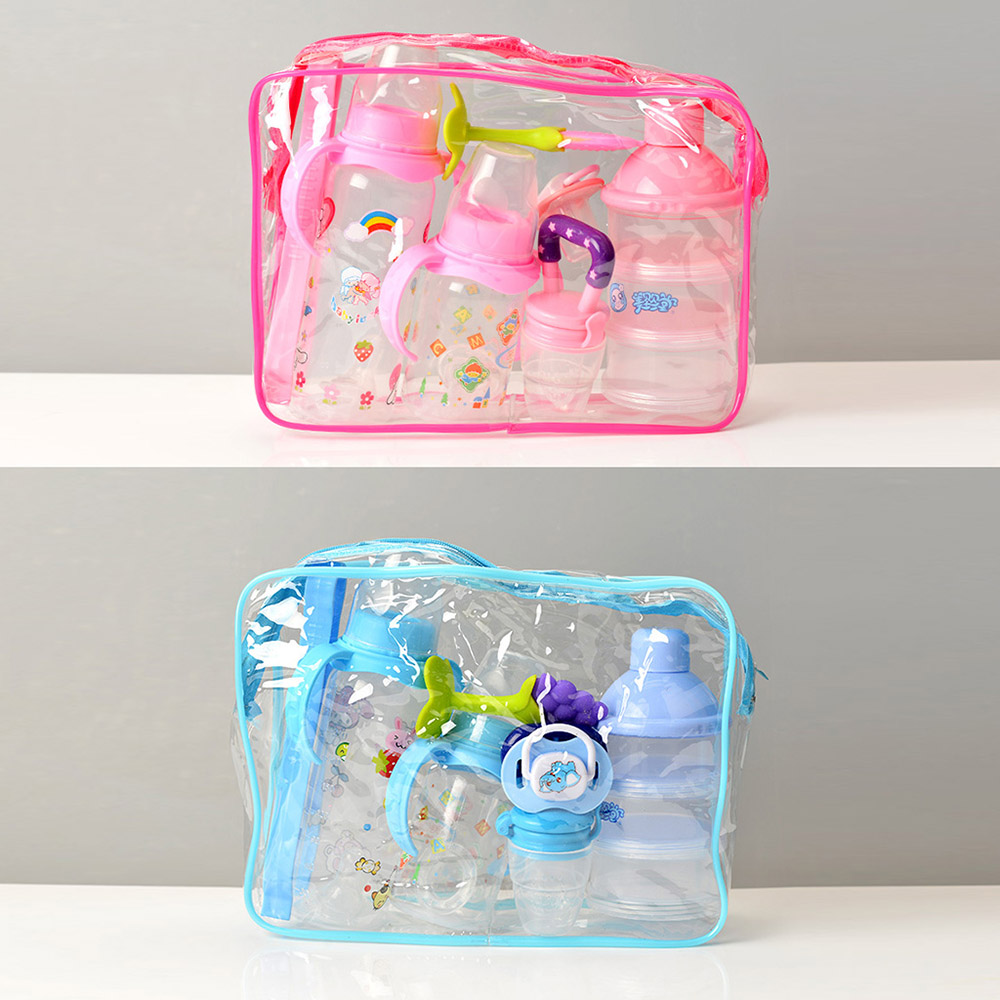 7Pcs Baby's Feeding Set Cute Cartoon Pattern Convenient Durable Baby Product 7Pcs Baby's Feeding Set Cute Cartoon Pattern Convenient Durable Baby Product