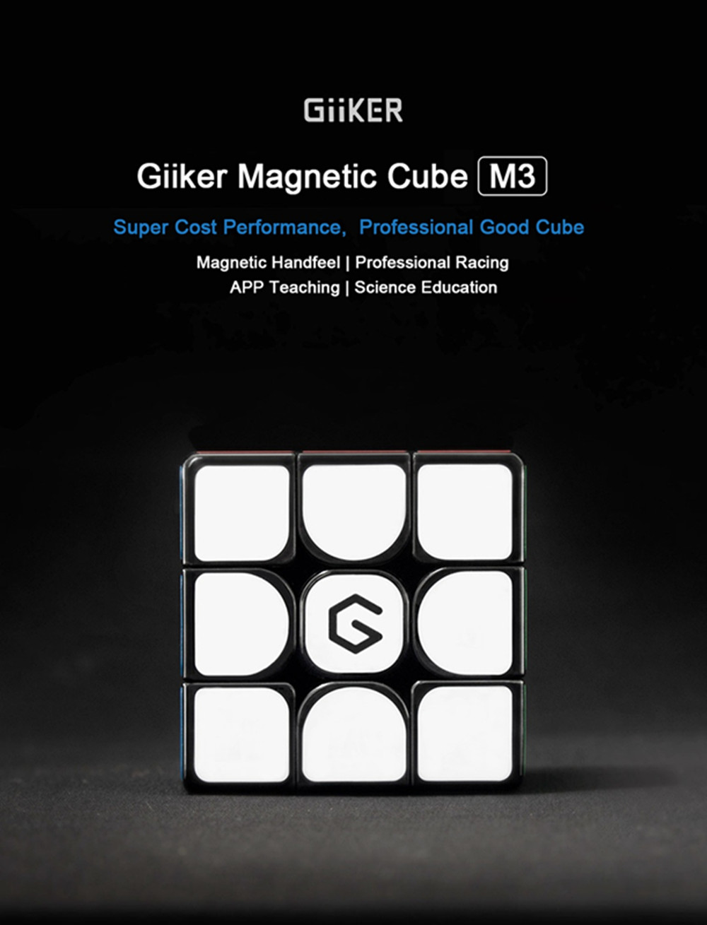 Educational Six-Axis Sensor Recognition Magnetic Cube Toy From Xiaomi Giiker Educational Six-Axis Sensor Recognition Magnetic Cube Toy From Xiaomi Giiker