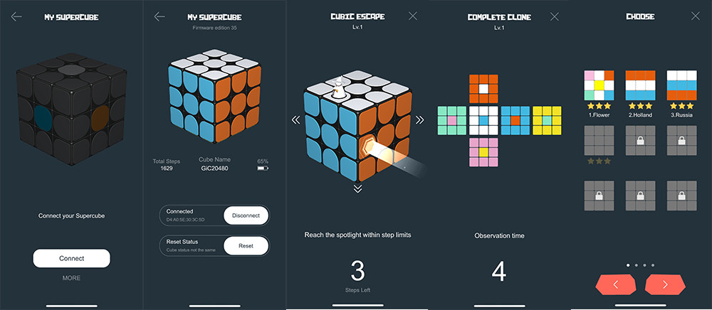 Educational Six-Axis Sensor Recognition Magnetic Cube Toy From Xiaomi Giiker