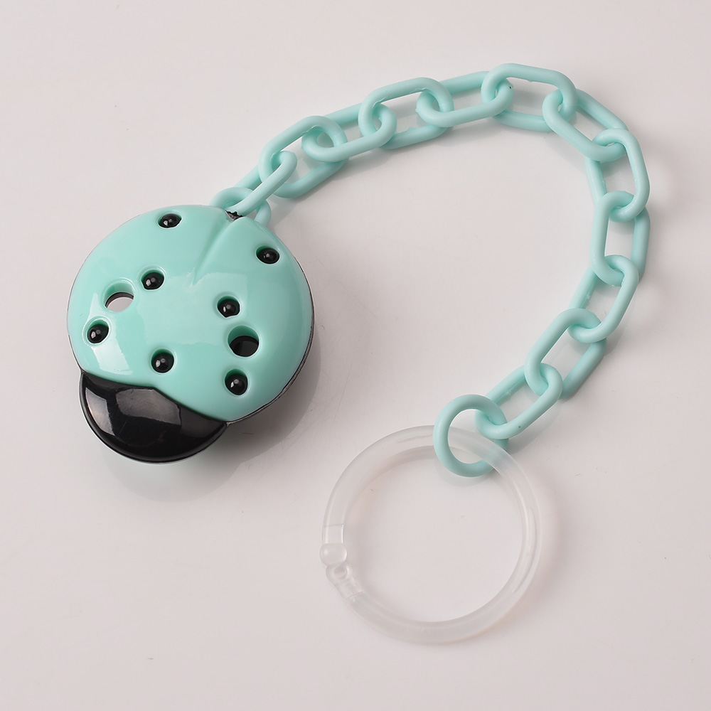 Baby's Pacifier Chain Cute Cartoon Ladybug Baby Nipple Chain Baby's Pacifier Chain Cute Cartoon Ladybug Baby Nipple Chain