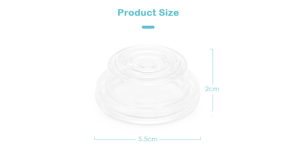 Product Accessory Silicone Cylinder Bowl for Electric Breast Pump