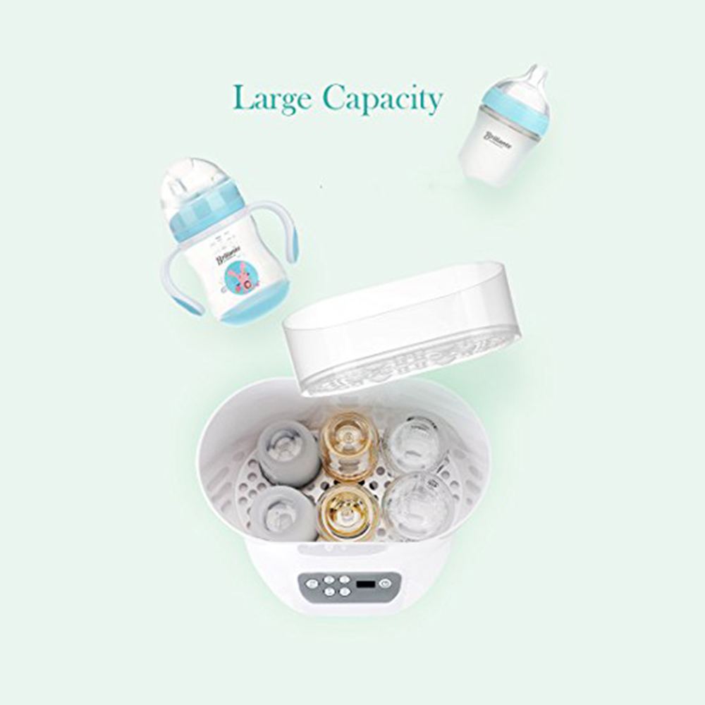 Brillante 5 in 1 Electric Baby Milk Bottle Sterilizer and Dryer