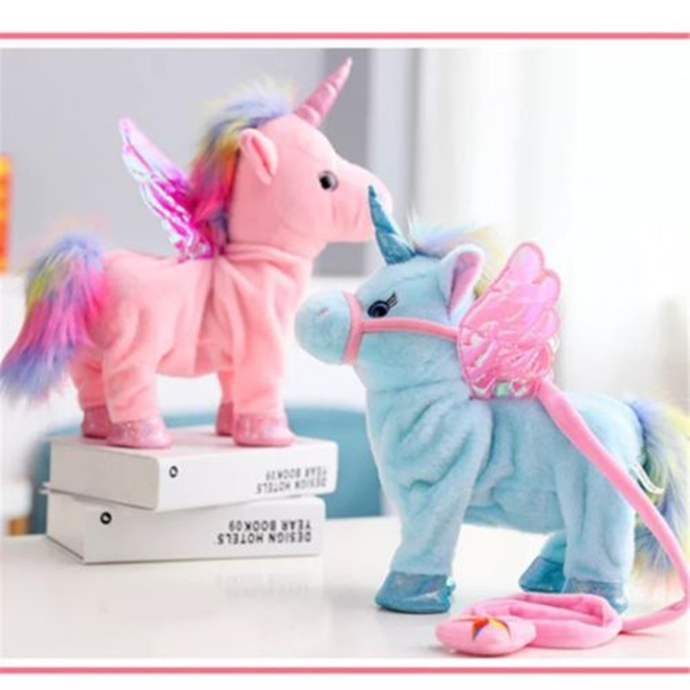 Walking Talking Unicorn Plush Toy With Singing Songs XMAS Gift Kids