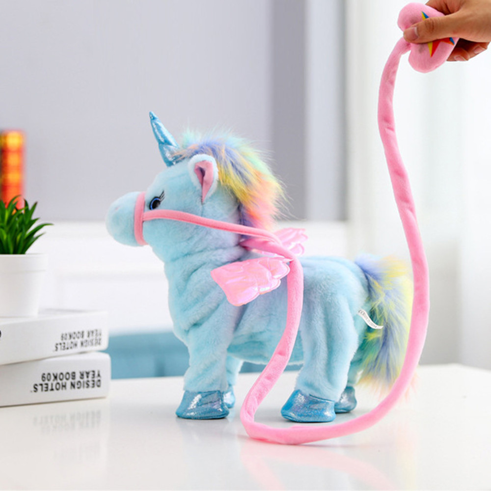 Walking Talking Unicorn Plush Toy With Singing Songs XMAS Gift Kids