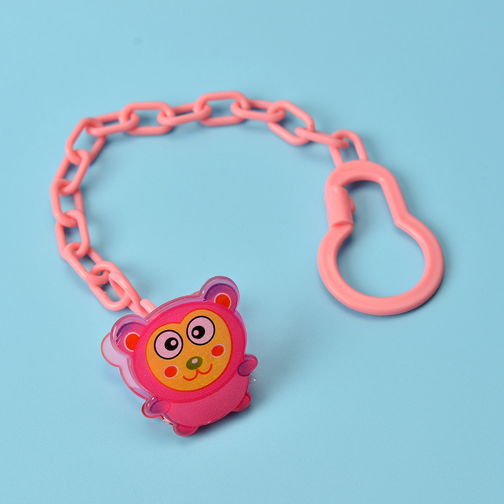 Baby's Pacifier Chains 4 Pcs Cute Cartoon Baby's Pacifier Chain Baby's Pacifier Chains 4 Pcs Cute Cartoon Baby's Pacifier Chain