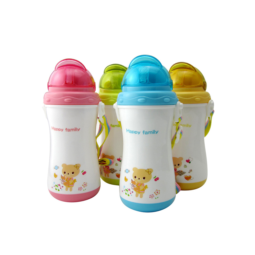 Baby's Water Bottle 300ML Cute Cartoon Bear Printed Portable Water Bottle Baby's Water Bottle 300ML Cute Cartoon Bear Printed Portable Water Bottle