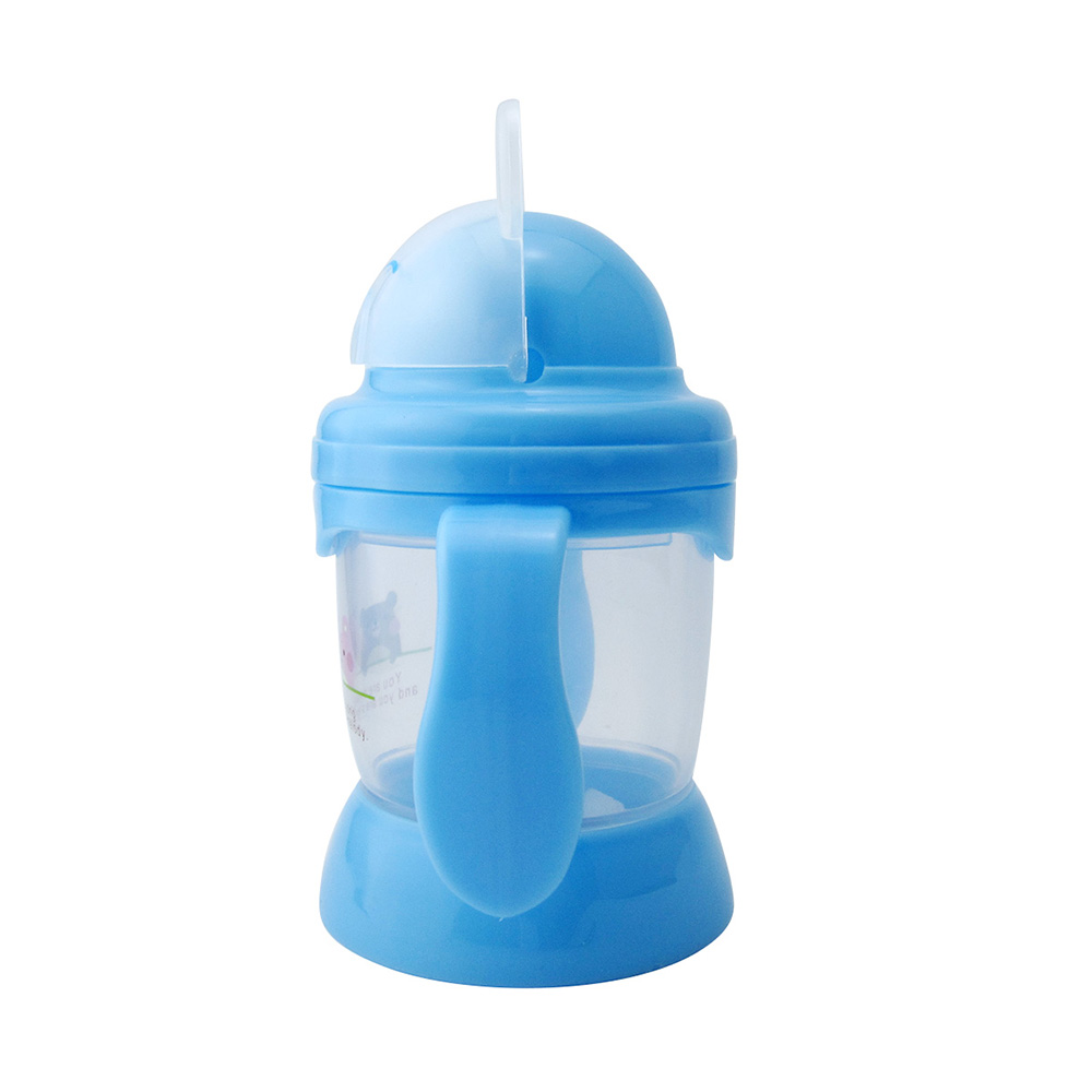 Baby's Drinking Cup 250MLCute Cartoon Animal Pattern Convenient Durable Bottle