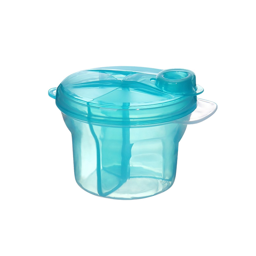 Baby's Container Box 3 Compartments Baby Portable Food Dispenser Storage Box Baby's Container Box 3 Compartments Baby Portable Food Dispenser Storage Box