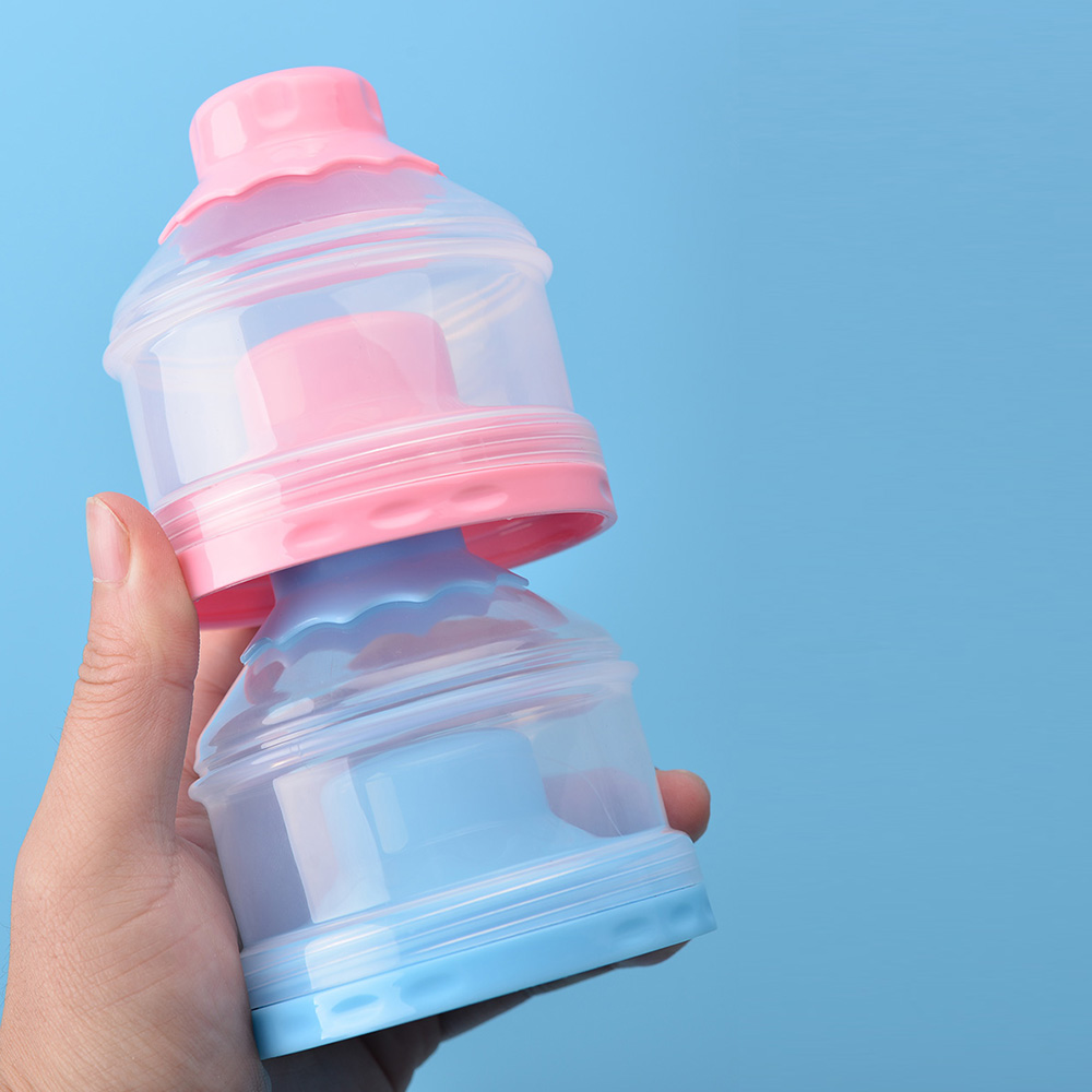 Baby's Milk Po Box 3 Layers Multi-Functional Milk Powder Container Portable Case Baby's Milk Po Box 3 Layers Multi-Functional Milk Powder Container Portable Case