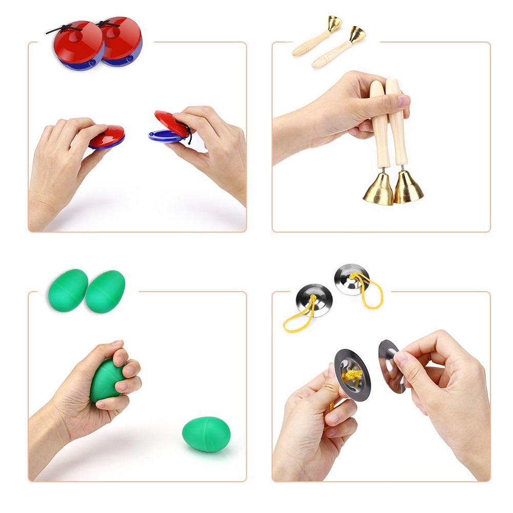 Kids Musical Instruments Tamborines Drum Set 12Pcs Xylophone Percussion Toy Kids Musical Instruments Tamborines Drum Set 12Pcs Xylophone Percussion Toy