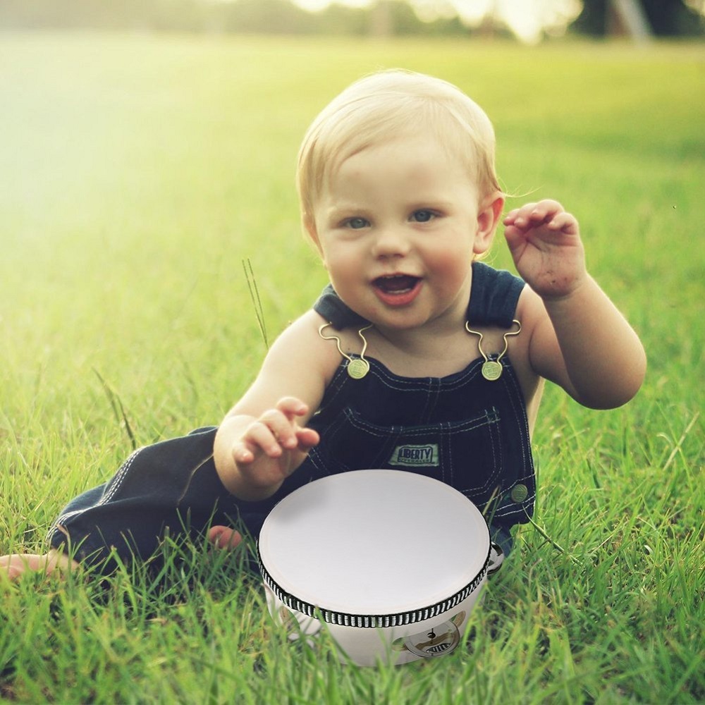 Kids Musical Instruments Tamborines Drum Set 12Pcs Xylophone Percussion Toy