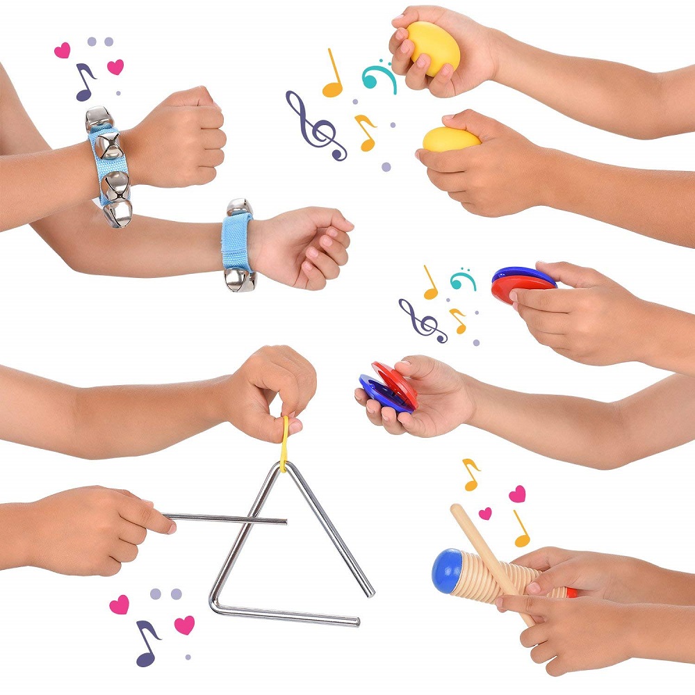 Toddler Musical Instruments - 18 Pcs Toddler Musical Instruments - 18 Pcs