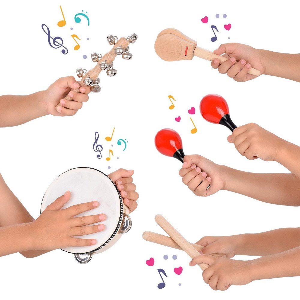 Toddler Musical Instruments - 18 Pcs Toddler Musical Instruments - 18 Pcs