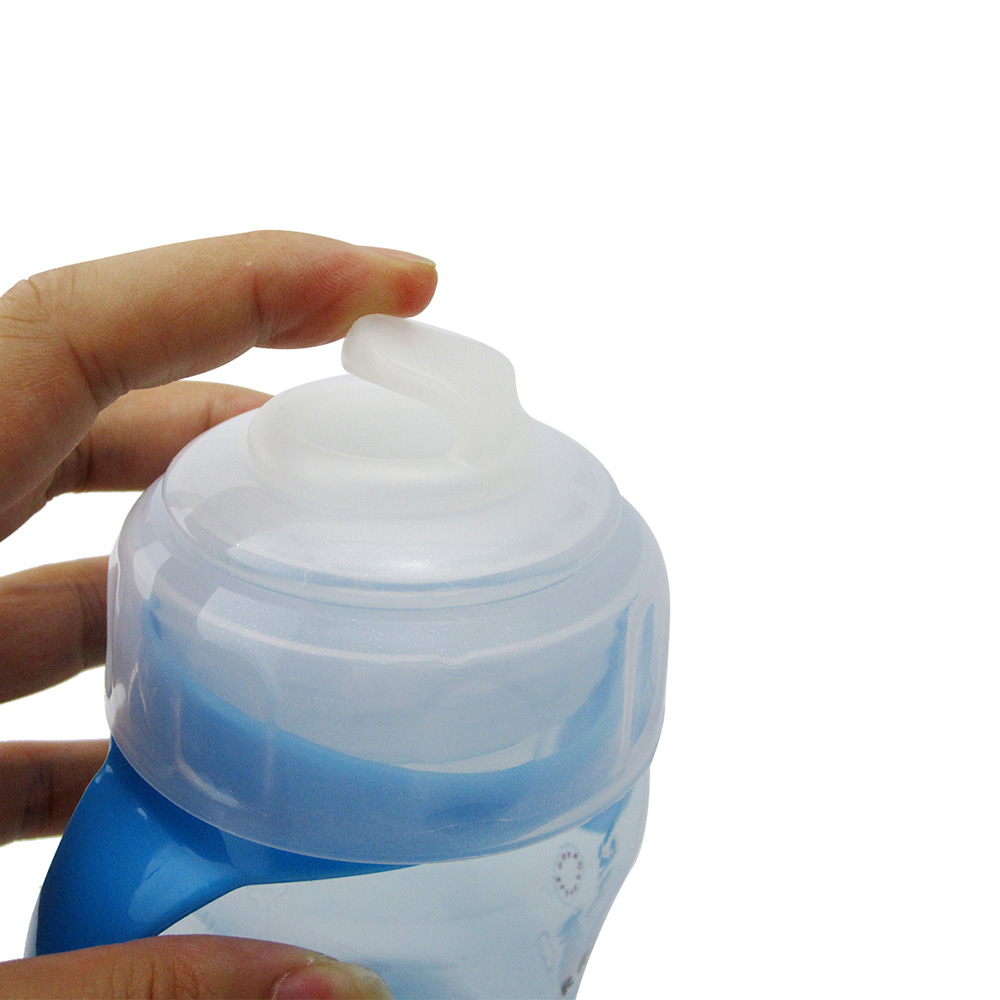Baby Sippy Cup 240ML Cartoon Animal Double Handle Training Cup Drinking Baby Sippy Cup 240ML Cartoon Animal Double Handle Training Cup Drinking