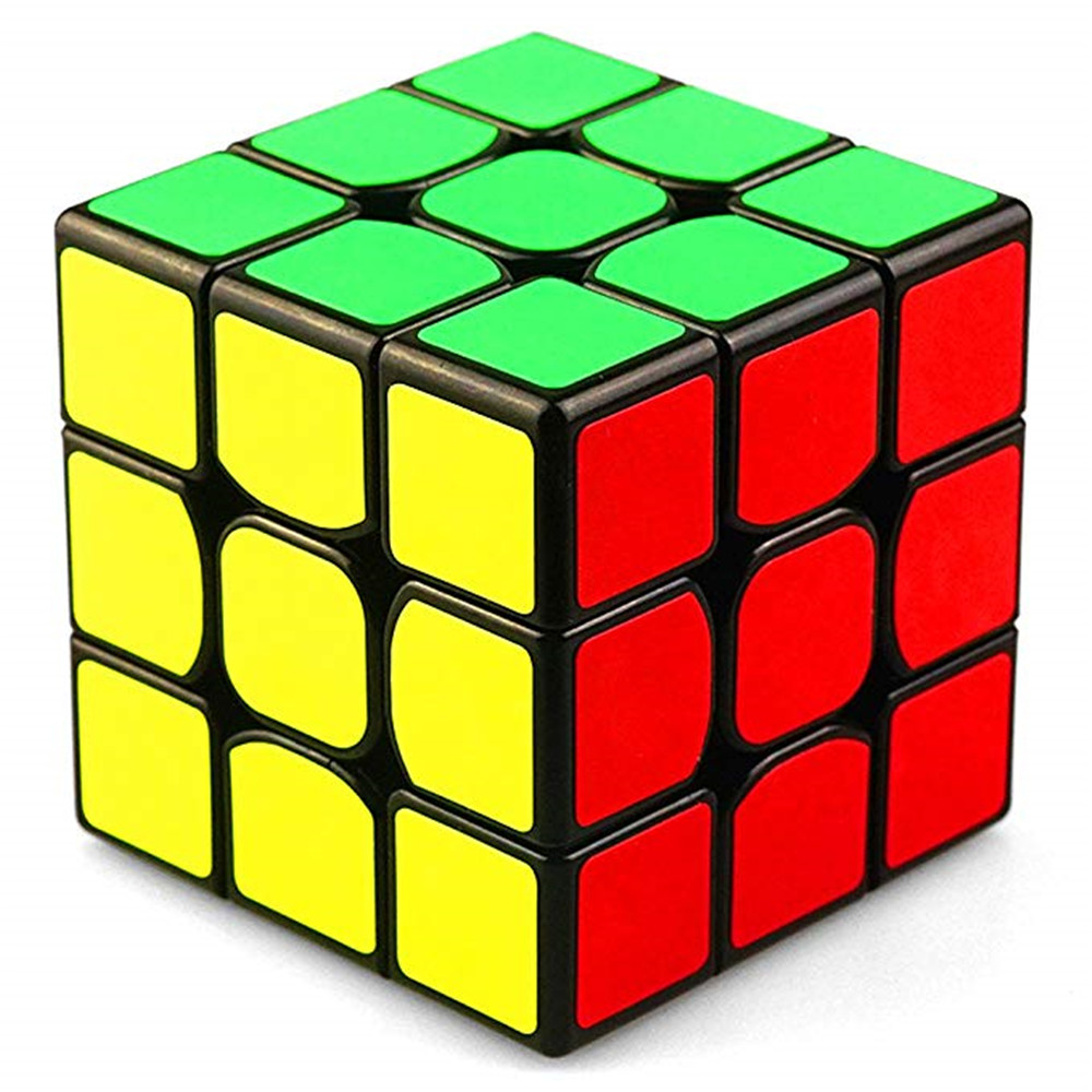 Classic Colorful Three Layers Competition Speed Cube Puzzle Toy